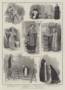 La obra de Becket de Lord Tennyson, en el Teatro Lyceum
